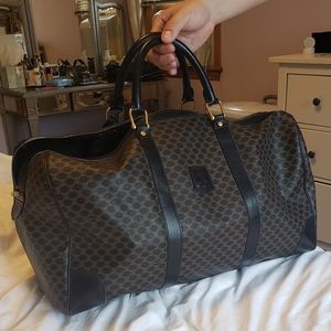 Authentic Celine Macadam Boston Bag